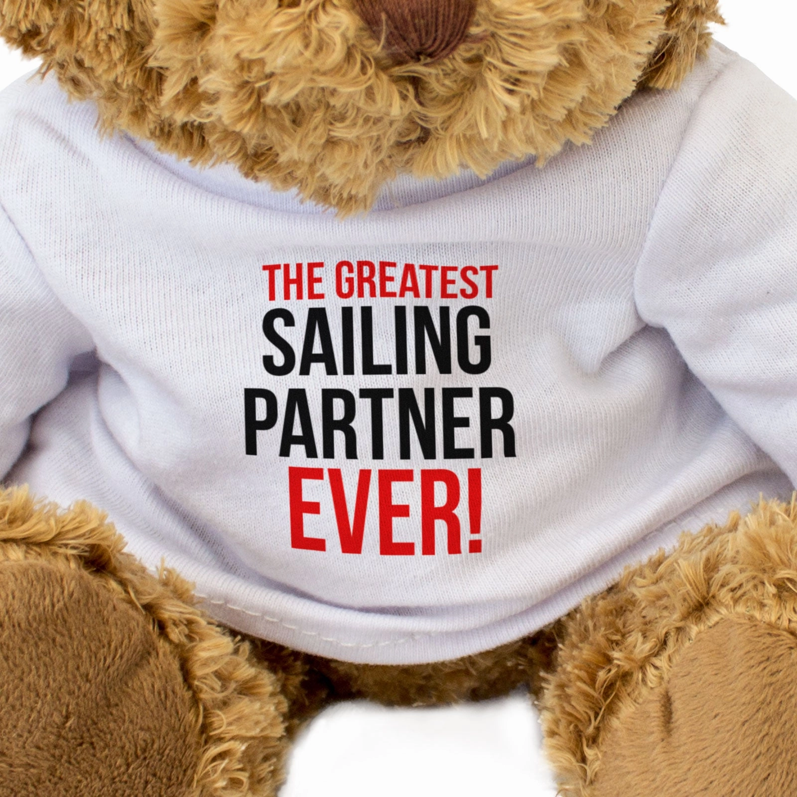 THE GREATEST SAILING PARTNER EVER - Teddy Bear - Cute Cuddly - Gift Present