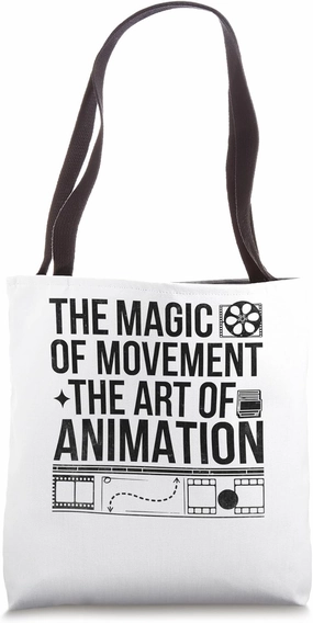 The Magic Of Movement The Art Of Animation Animation Sketch Tote Bag