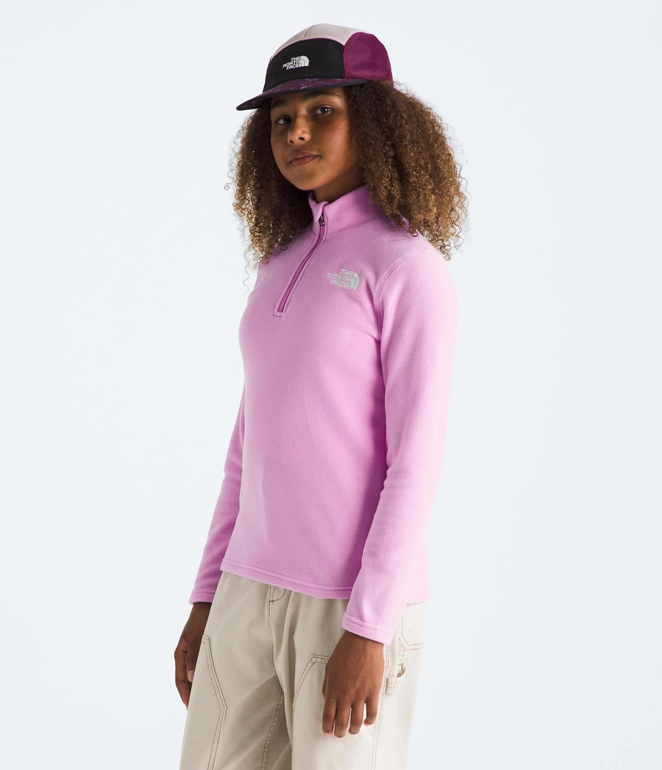 THE NORTH FACE Girls' Teen Glacier 1/4 Zip Pullover (Little Big Kid)