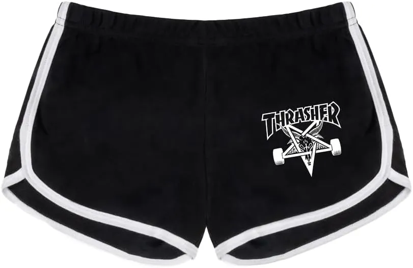 Thrasher Girl's Skategoat Night Shorts Large