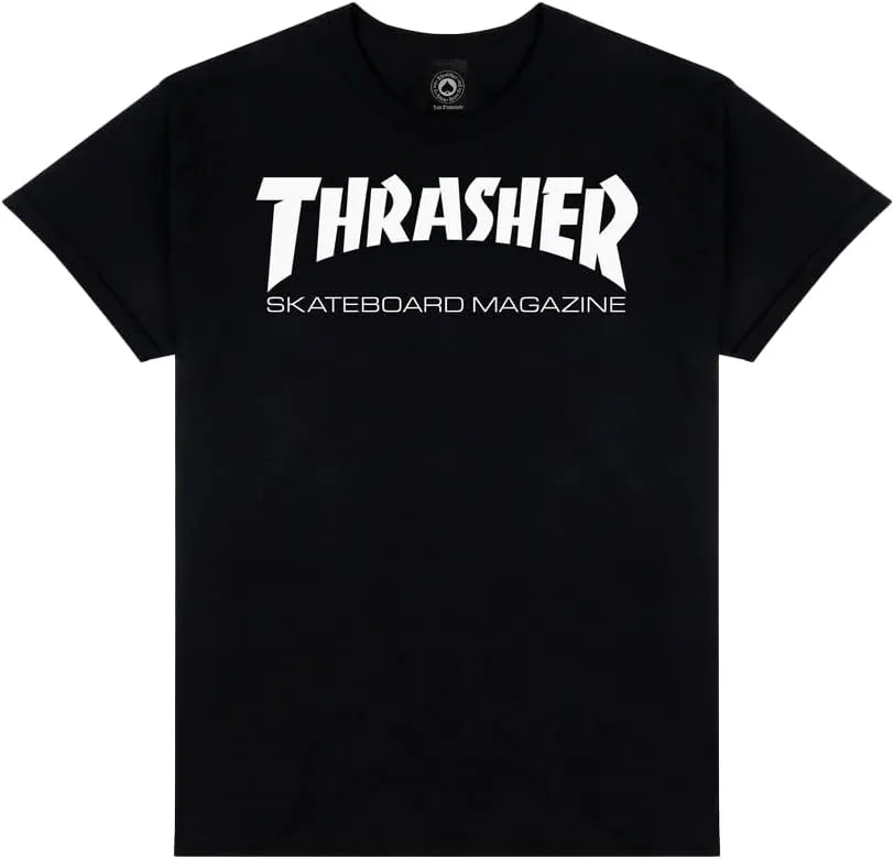 Thrasher Youth Skate Mag T-Shirt Black Large