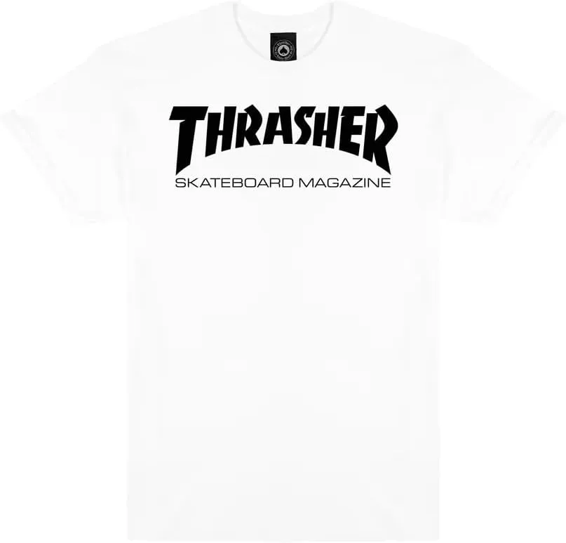Thrasher Youth Skate Mag T-Shirt White Large