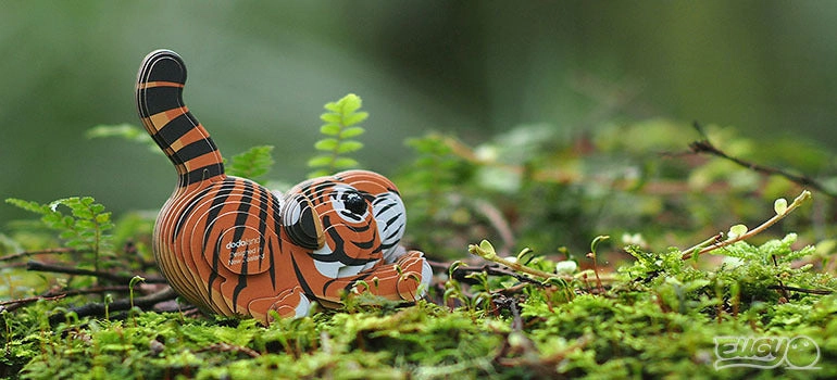 Tiger 3D Model Kit