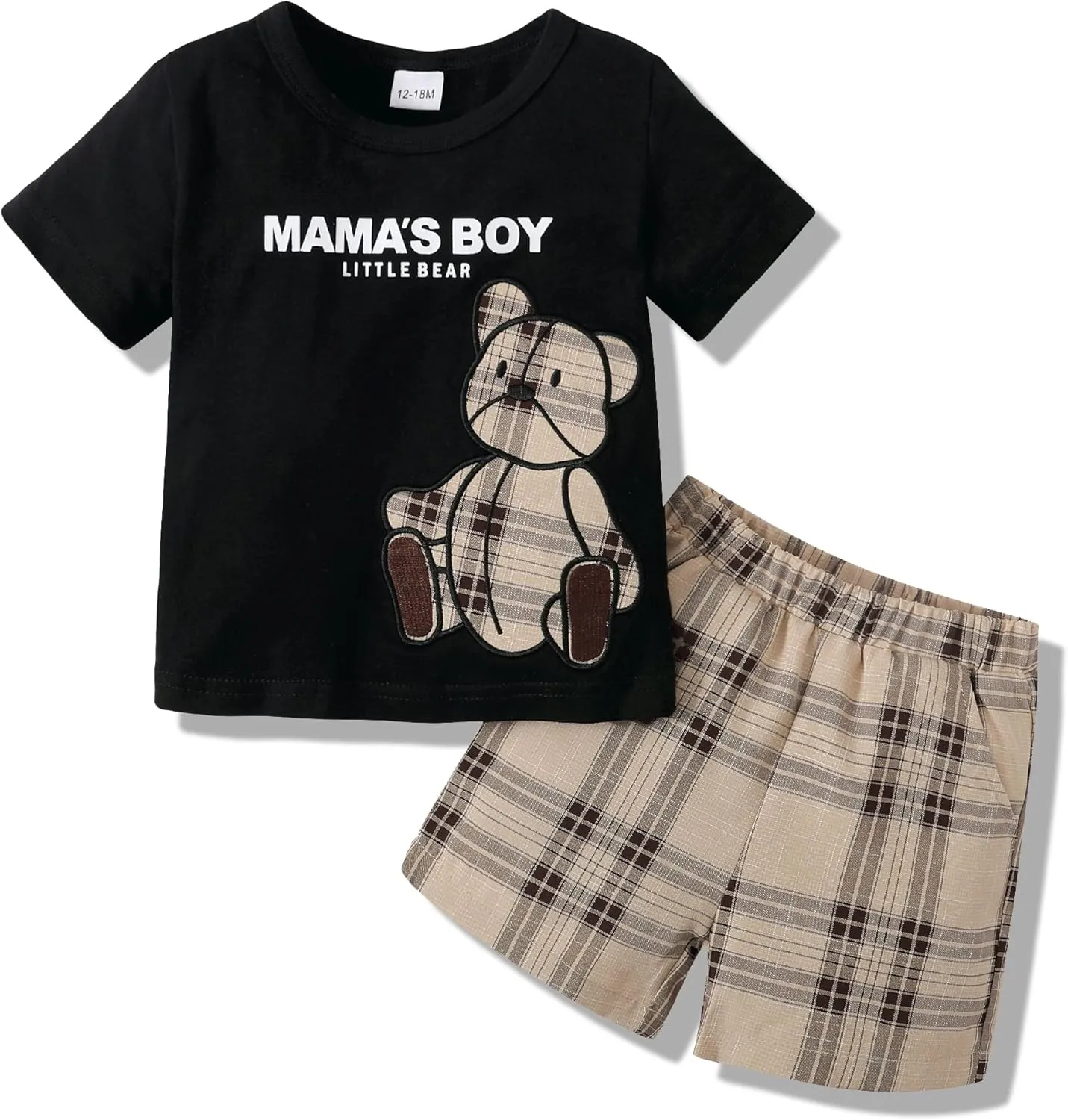 Toddler Baby Boy Clothes Summer Outfits Cotton Short Sleeve T-Shirt Dinosaurs Shorts Set Boy Clothes Outfits Set