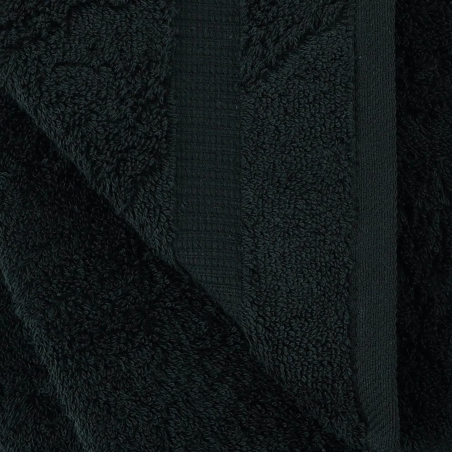 Towel Bazaar Premium Cotton Super Soft and Absorbent Turkish Towels (4-Piece, 30x60 Inches Extra Large Bath Towels, Black)