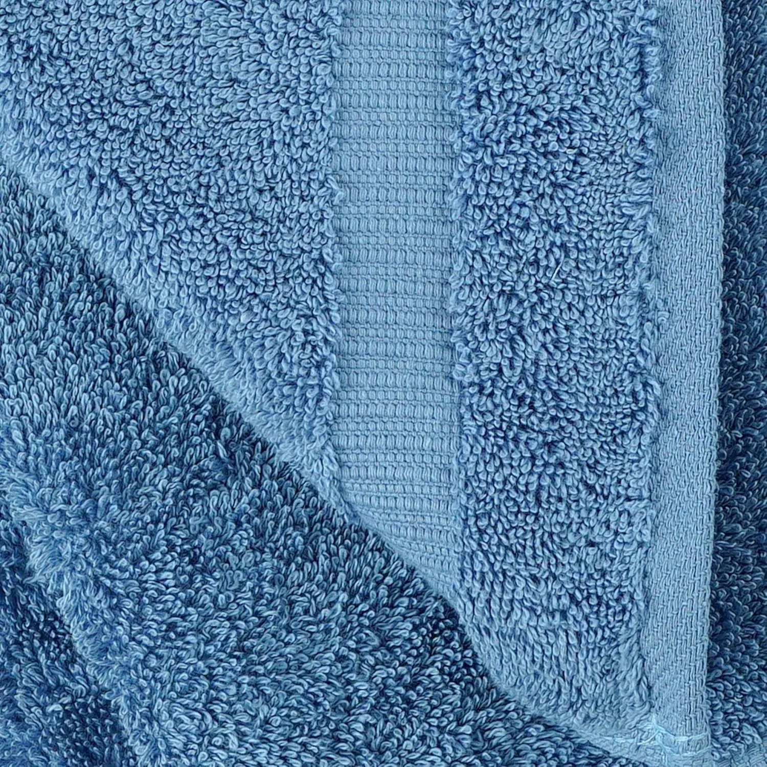 Towel Bazaar Premium Cotton Super Soft and Absorbent Turkish Towels (8-Piece Towel Set, Wedgewood)