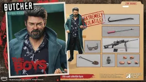 Toys The Boys: Billy Butcher (Season 1 Version) 1:6 Scale Collectible Action Figure, Multicolor