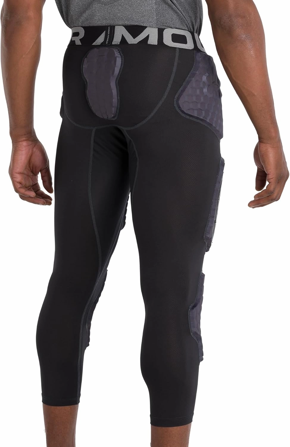 Under Armour Gameday Pro 7-Pad Football Tights, Men's Compression Pants with Protection for Practice & Game Day, Adult Sizes