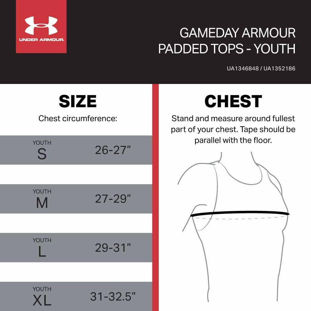 Under Armour Men's Gameday Pro 5 Pad Top