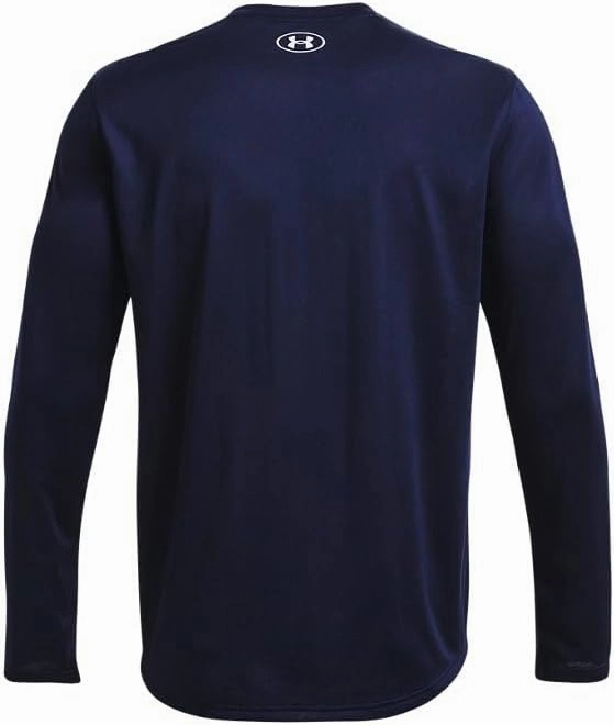 Under Armour Men's Team Tech Loose White/Grey Long Sleeve Shirt