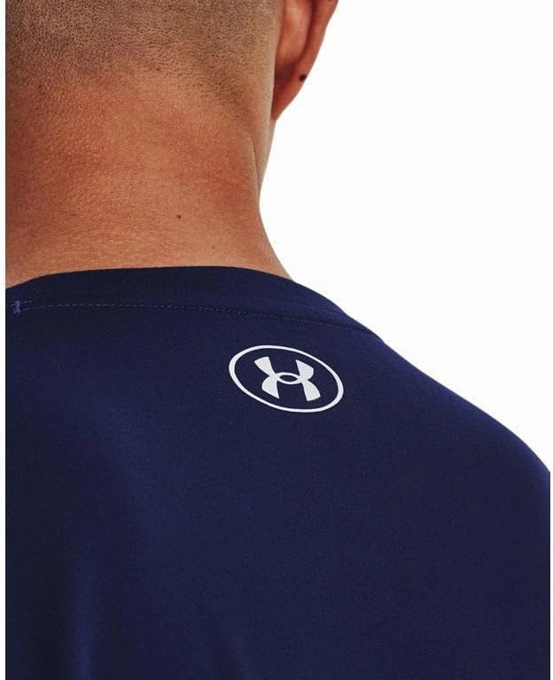 Under Armour Men's Team Tech Loose White/Grey Long Sleeve Shirt