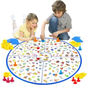 VATOS Board Game, Little Detective Card Game Memory Game Tabletop Game for Kids Families Party, Matching Game, Educational Toys for Kids Toddlers 3,4,5,6,7 Years Old Boys & Girls Gift