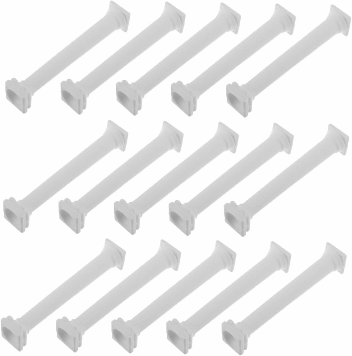 VICASKY 20pcs Mini Roman Columns Decorative Dollhouse Greek Statues Timeless Sculptures for Home Decor Wedding Table Centerpieces Candleholders and Photo Props