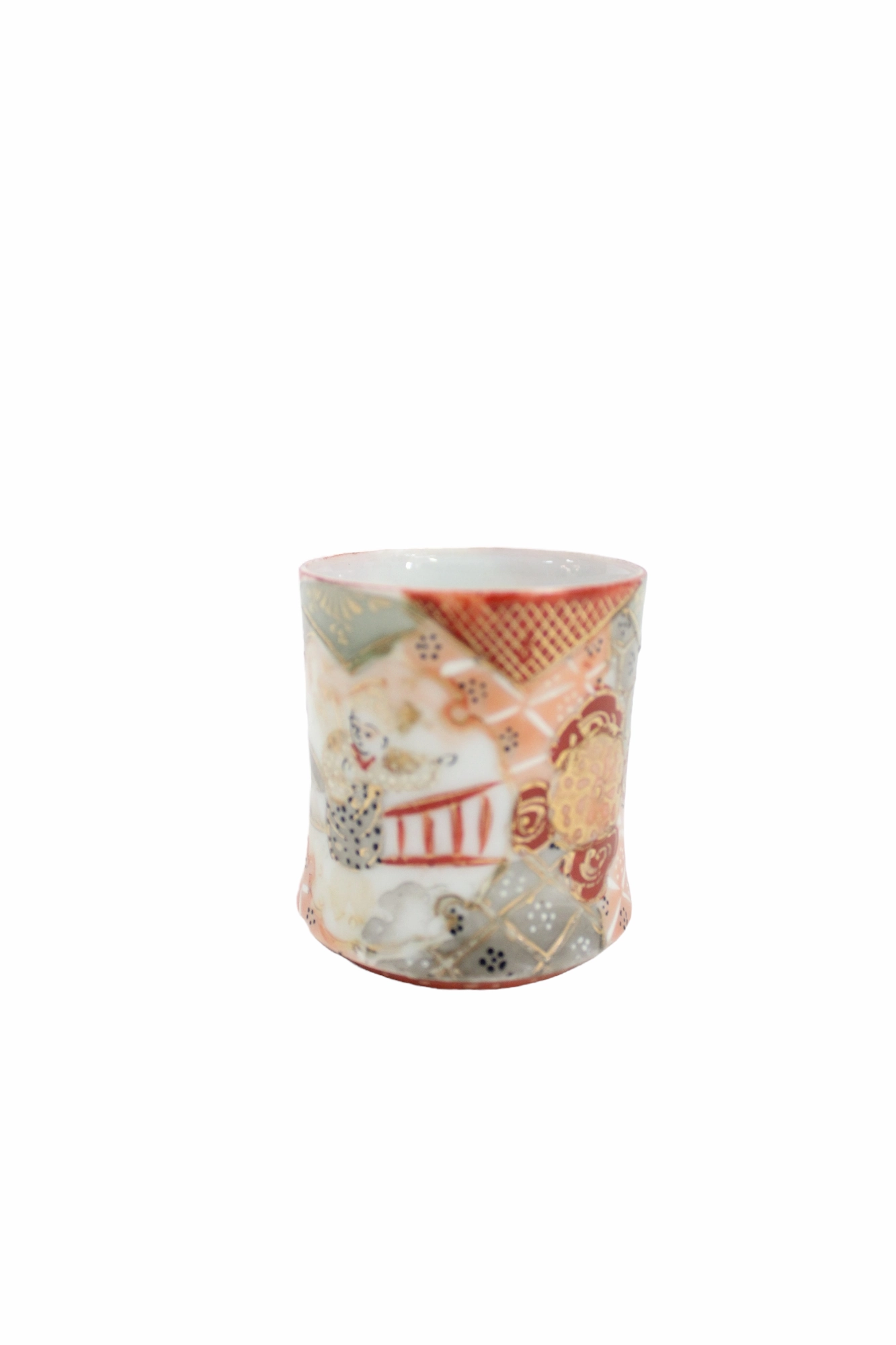 Vintage Japanese Mini Painted Cup