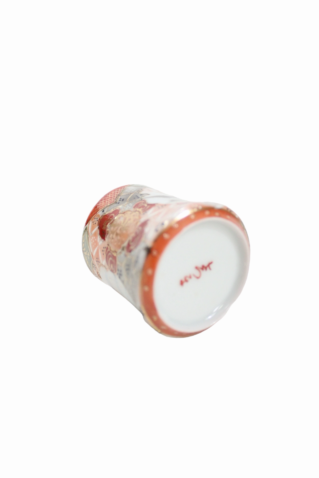 Vintage Japanese Mini Painted Cup