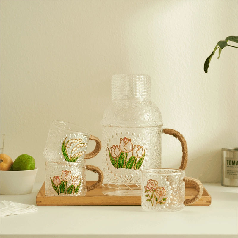 Vintage Teapot Set - Embossed Kettle Collection