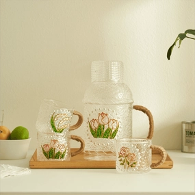 Vintage Teapot Set - Embossed Kettle Collection