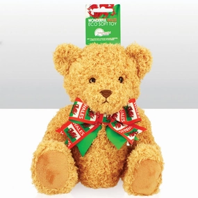 Wales Cymru Premium Ribbon Sitting Soft Toy Bear 22cm