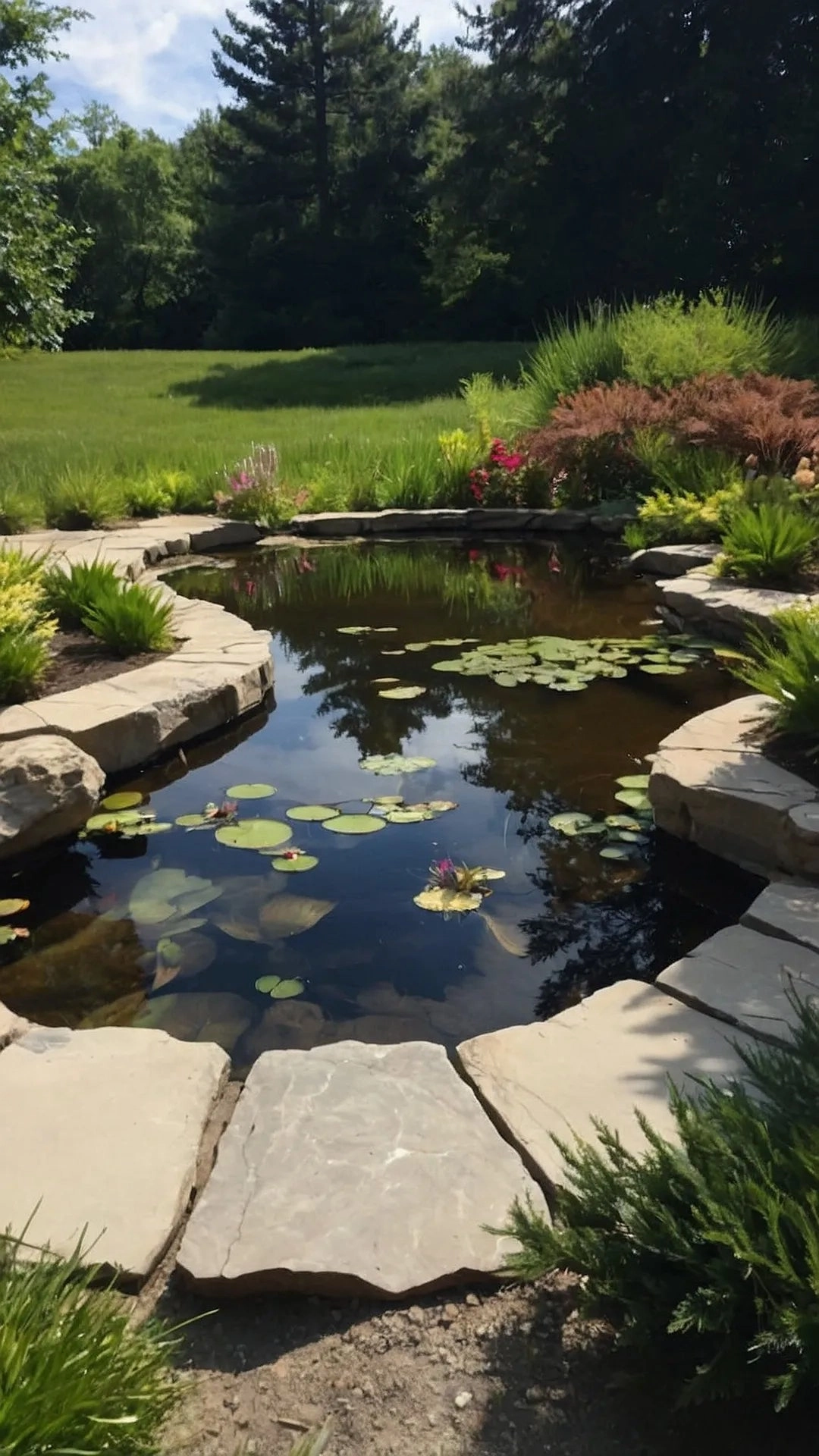 Wave Hello to Serenity: 17 House Pond Ideas for Small Gardens