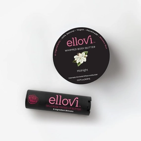 Whirlwind Romance Bundle | Wild Rose Tinted Lip Butter & Enchanting Midnight Whipped Body Butter | All-Natural, Vegan Skincare for Soft Lips & Velvety Skin | 6 Pure Ingredients