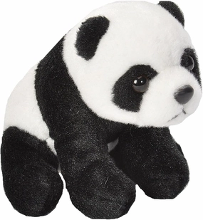 Wild Republic Pocketkins Panda Stuffed Animal, Five Inches, Gift for Kids, Plush Toy, Fill is Spun Recycled Water Bottles