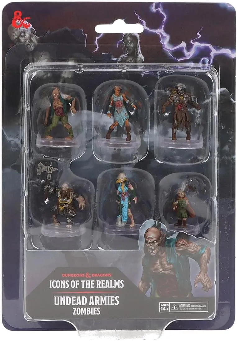 WizKids D&D Icons of The Realms: Undead Armies - Zombies
