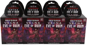 WizKids D&D Icons of The Realms: Vecna: Eve of Ruin - 8 ct. Booster Brick (Set 32)