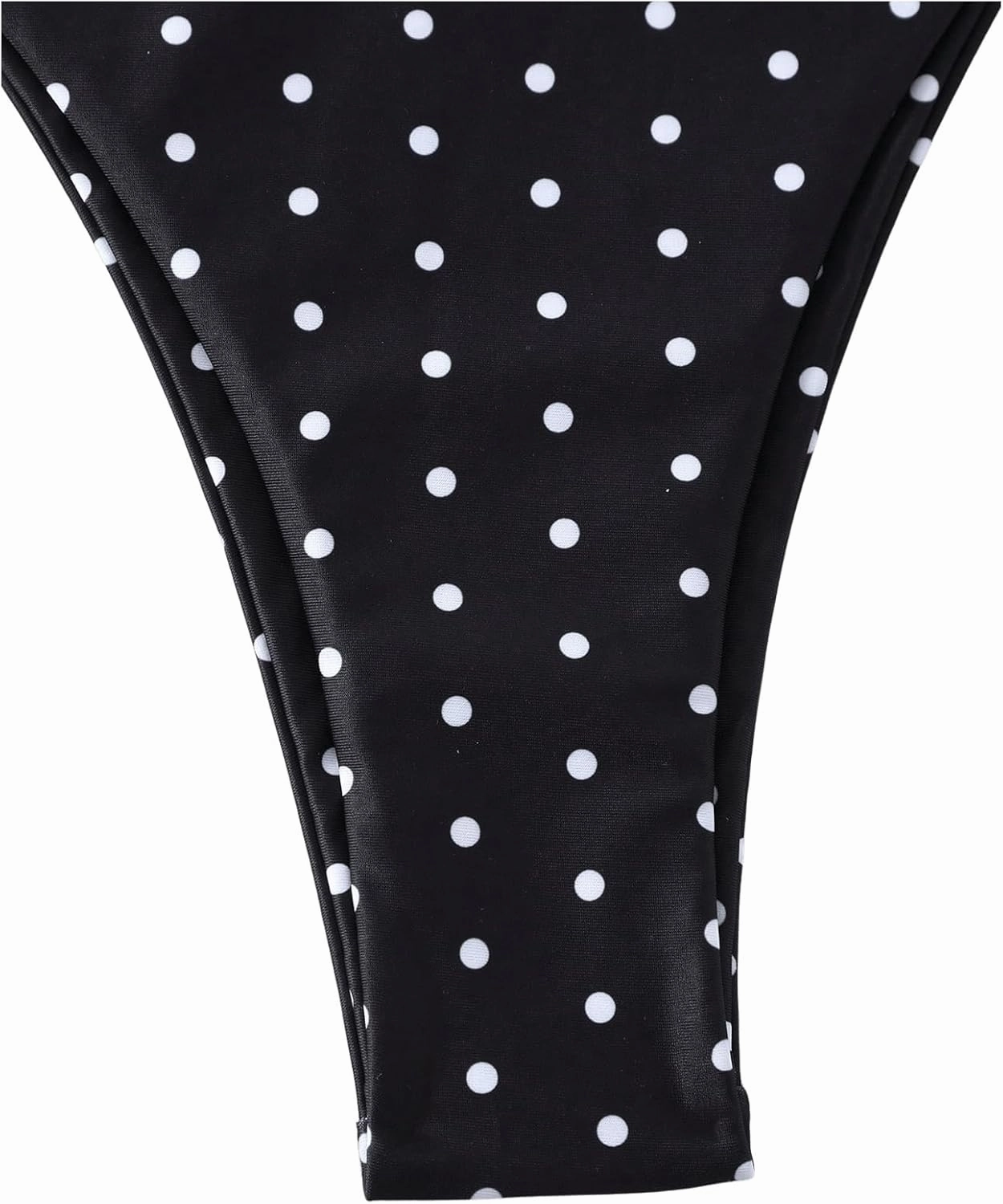Women's High Waisted Bikini Set Graphic Tie Back Swimsuit with Tie Side Thongs Bathing Suit