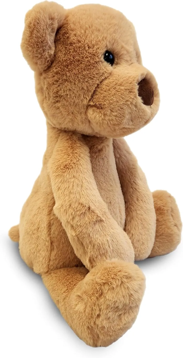 World's Softest Plush Brady Bear, Lushee, Large, 16" Stuffed Animal for Baby, Toddler, Kids, Adults - Soft, Huggable Stuffed Bear- Adorable Toy Made from Kid-Friendly, Quality Materials