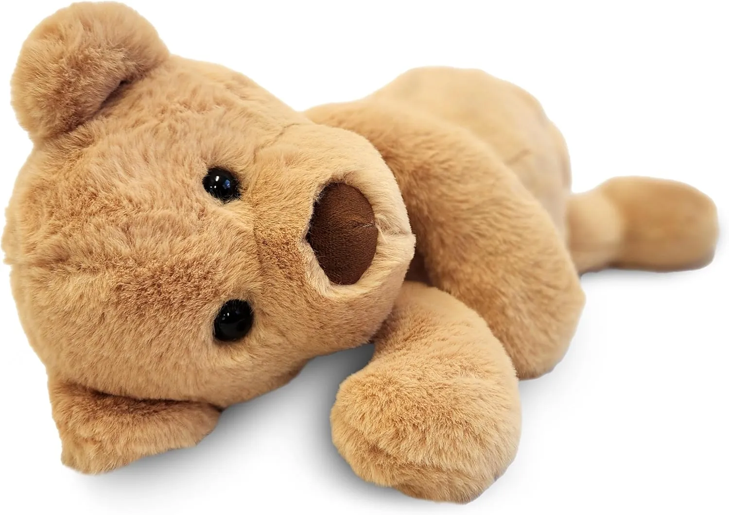 World's Softest Plush Brady Bear, Lushee, Large, 16" Stuffed Animal for Baby, Toddler, Kids, Adults - Soft, Huggable Stuffed Bear- Adorable Toy Made from Kid-Friendly, Quality Materials
