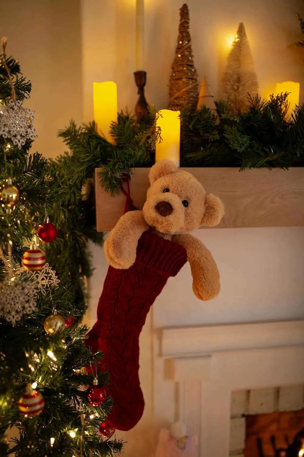 World's Softest Plush Brady Bear, Lushee, Large, 16" Stuffed Animal for Baby, Toddler, Kids, Adults - Soft, Huggable Stuffed Bear- Adorable Toy Made from Kid-Friendly, Quality Materials