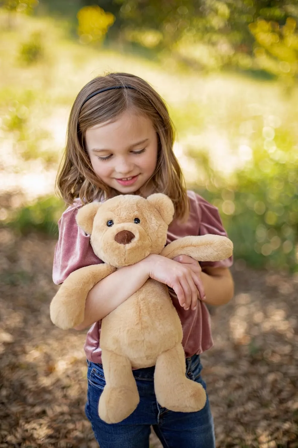 World's Softest Plush Brady Bear, Lushee, Large, 16" Stuffed Animal for Baby, Toddler, Kids, Adults - Soft, Huggable Stuffed Bear- Adorable Toy Made from Kid-Friendly, Quality Materials