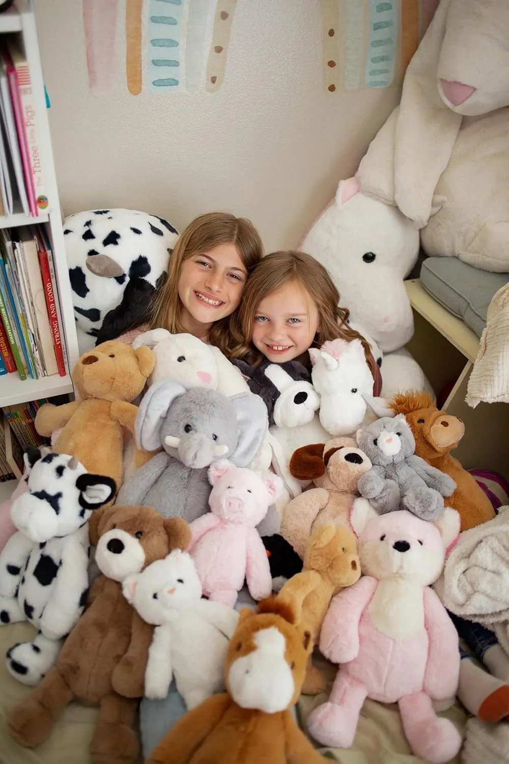 World's Softest Plush Brady Bear, Lushee, Large, 16" Stuffed Animal for Baby, Toddler, Kids, Adults - Soft, Huggable Stuffed Bear- Adorable Toy Made from Kid-Friendly, Quality Materials