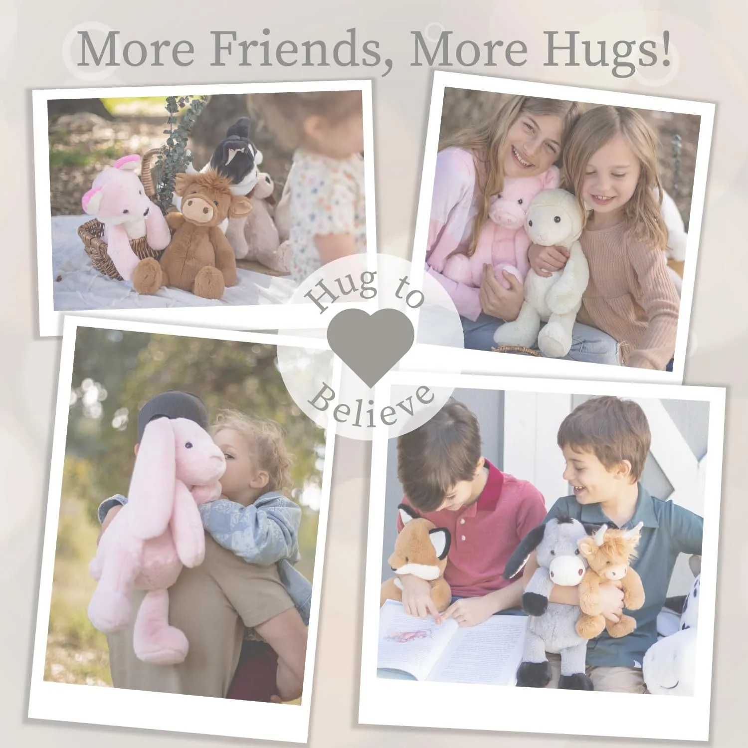 World's Softest Plush Duds Doggie, Lushee, Large, 16" Stuffed Animal for Baby, Toddler, Kids, Adults - Soft, Huggable Stuffed Dog- Adorable Toy Made from Kid-Friendly, Quality Materials