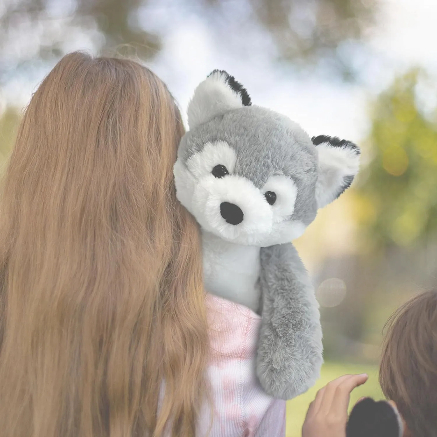 World's Softest Plush Wonder Wolf, Lushee, Large, 16" Stuffed Animal for Baby, Toddler, Kids, Adults, Wolf Plush Toy Soft, Huggable Wolf Adorable Toy Made from Kid-Friendly, Quality Materials