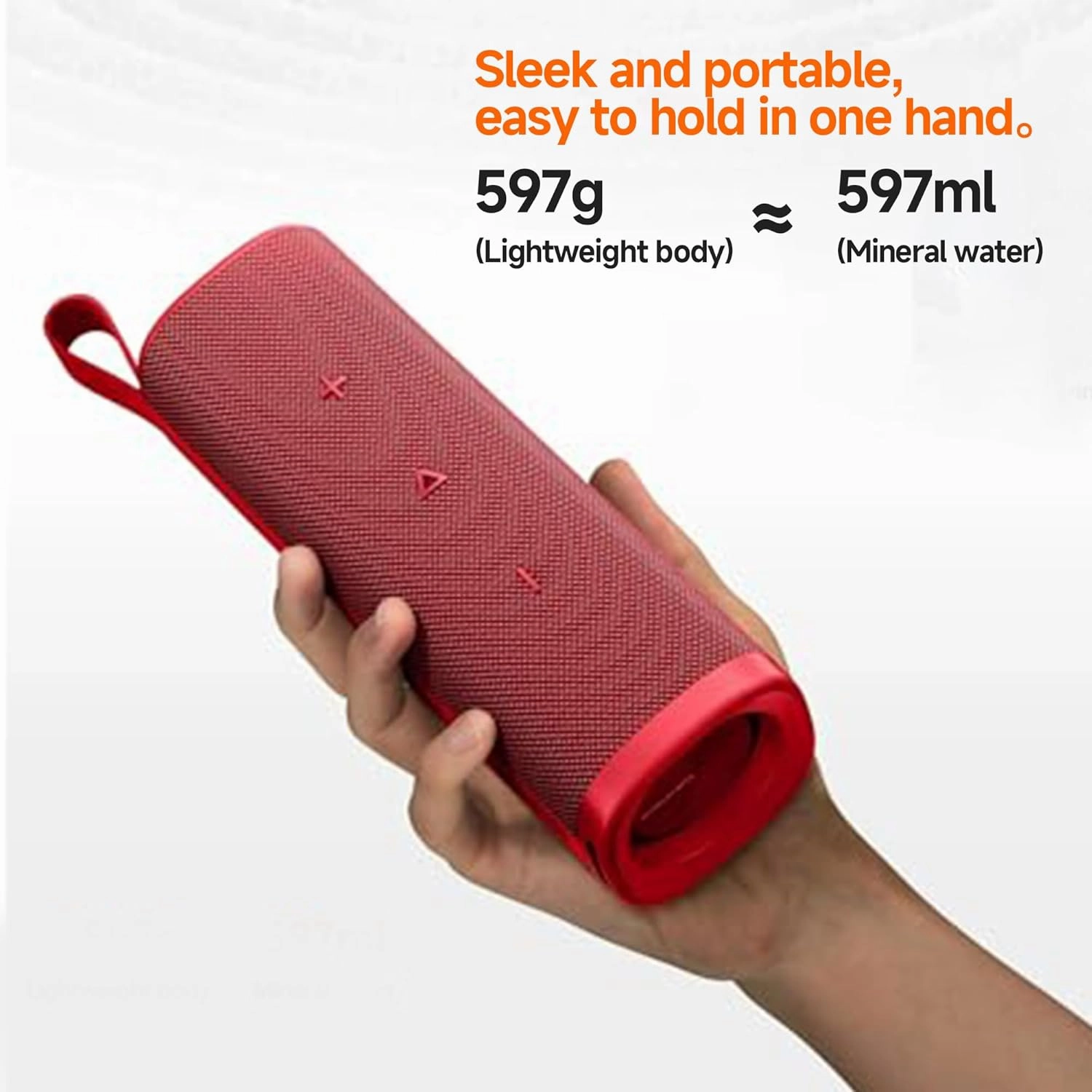 Xiaomi Portable Bluetooth Speaker (30W), Sound, True Wireless Stereo, Bluetooth 5.4, IP70 Waterproof, Long Time Playback, Red