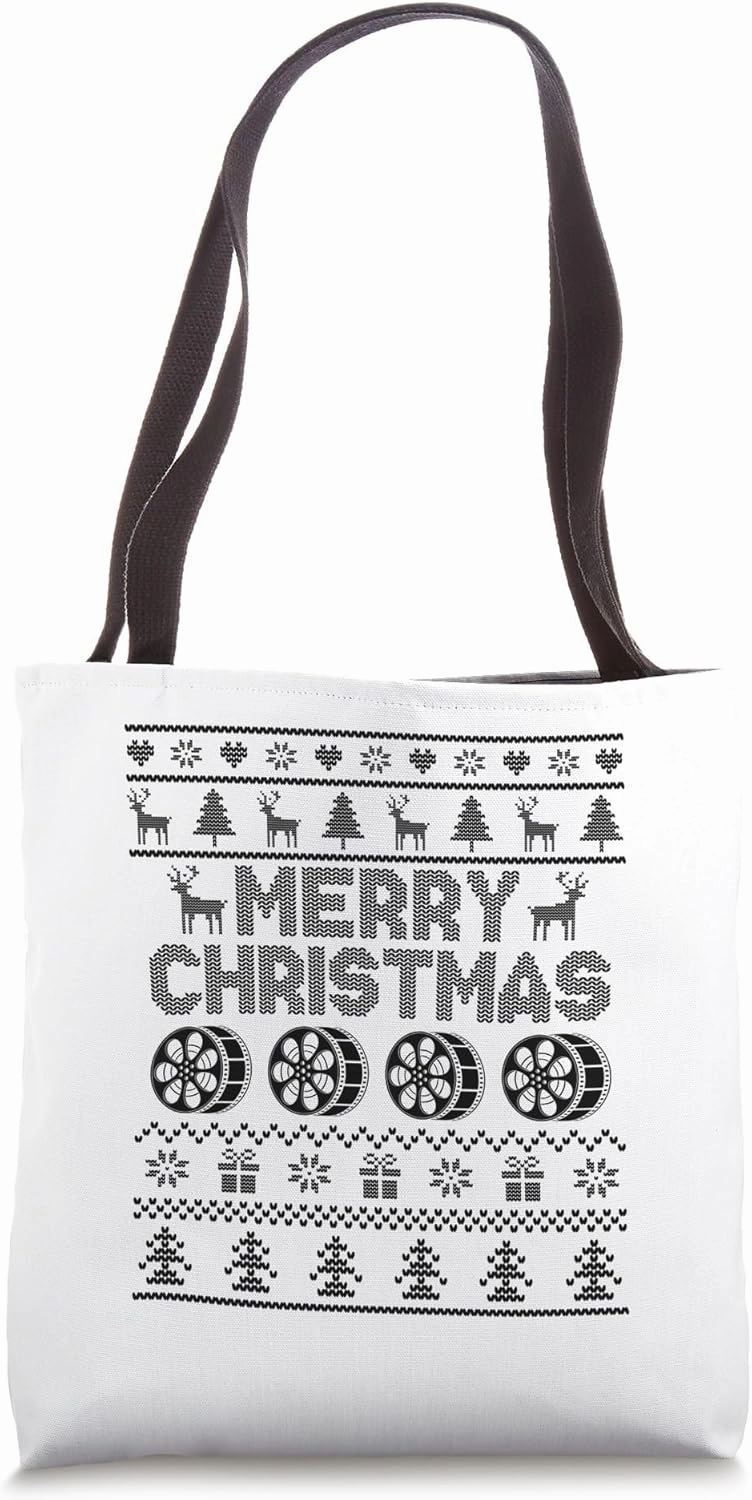 Xmas Merry Christmas Animation Sketch Animate Storytelling Tote Bag
