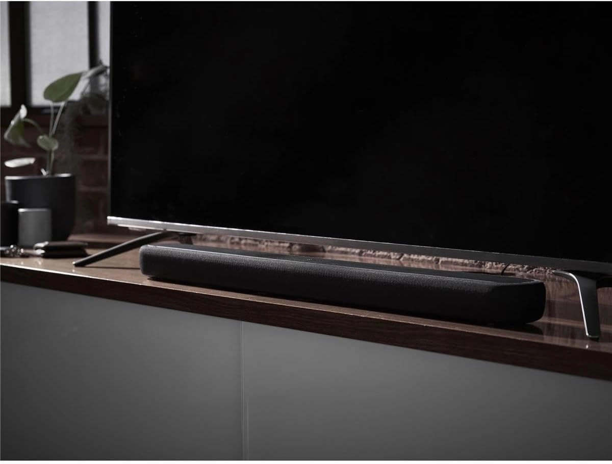 Yamaha Audio YAS-209BL Sound Bar with Wireless Subwoofer, Bluetooth, and Alexa Voice Control Built-In,Black,36 x 2.5 x 4.25 inches